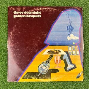 Vintage 1971 Vinyl Album Golden Bisquits Three Dog Night LP Records